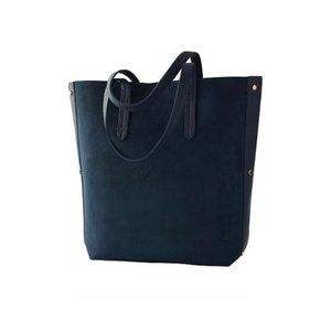 ULTA Large Tote Summer Bag in NAVY w/Golden Studs